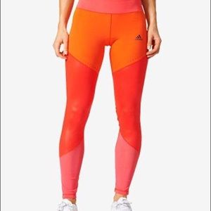 Adidas WOW pink, orange leggings